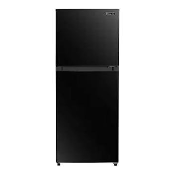 Image for Magic Chef 10.1 Cu. Ft. Refrigerator With Top Freezer In Platinum Steel from HD Supply