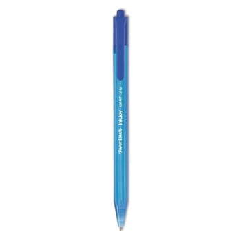 Image for Paper Mate Inkjoy 100 Rt Pen 1 Mm Blue Ink Translucent Blue Barrel Package Of 12 from HD Supply