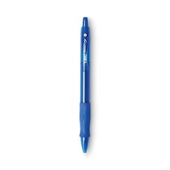 Image for Bic Glide Bold Pen Bold 1.6 Mm Blue Ink Translucent Blue Barrel Package Of 12 from HD Supply