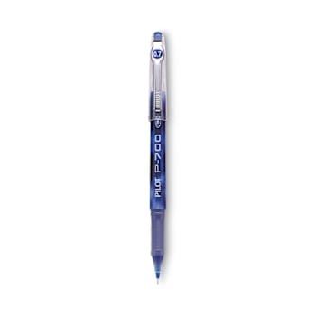 Image for Pilot Precise P-700 Gel Pen Stick Fine 0.7 Mm Blue Ink Blue Barrel Package Of 12 from HD Supply