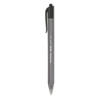 Image for Paper Mate Inkjoy 100 Rt Pen 1 Mm Black Ink Smoke/Black Barrel Package Of 12 from HD Supply