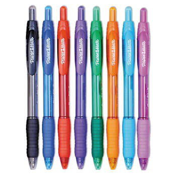 Image for Paper Mate Profile Ballpoint Pen Bold 1.4 Mm Assorted Ink/Barrel Package Of 8 from HD Supply
