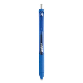 Image for Paper Mate Inkjoy Gel Pen Medium 0.7 Mm Blue Ink Blue Barrel Package Of 12 from HD Supply
