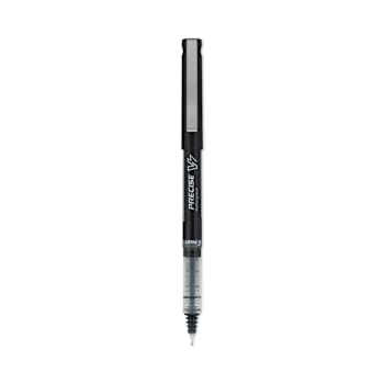 Image for Pilot Precise V7 Pen Stick Fine 0.7mm Black Ink Black/Clear Barrel Package Of 12 from HD Supply