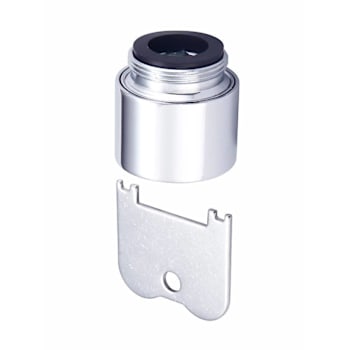 Image for Central Brass Vandal Resistant 13/16"-27 Male Thread 0.5 GPM Spray Pattern from HD Supply
