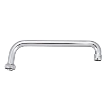 Image for Central Brass 10" Swivel Tube Spout With Aerator from HD Supply