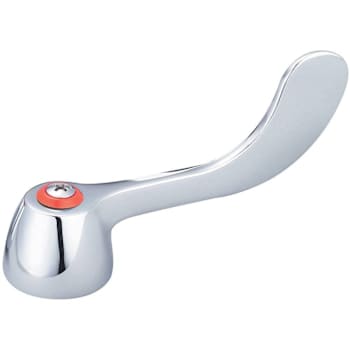 Image for Central Brass Wrist Handle (4") With Red Index Ring & Screw-Hot from HD Supply
