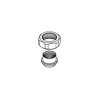Image for Central Brass 2 Combo Union Nuts & Sleeve from HD Supply