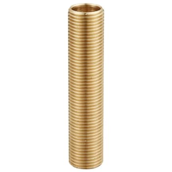 Image for Central Brass 2-9/16" Brass Nipple Package Of 10 from HD Supply