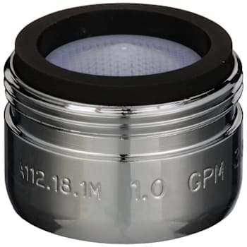 Zurn Aquaspec 1.0 GPM Spray Outlet Chrome-Plated 13/16"-27 Male