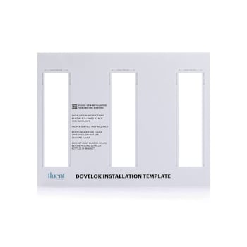 Fluent Dovelok Mounting Template