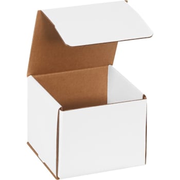 Box Partners 6 X 6 X 5" White Corrugated Mailers Pkg Of 50