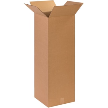 Box Partners 14 X 14 X 40" Tall Corrugated Boxes Pkg Of 15