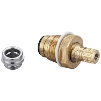 Image for Central Brass Quick Pression- 1/4 Turn Stem Assembly W/Replaceable Seat from HD Supply