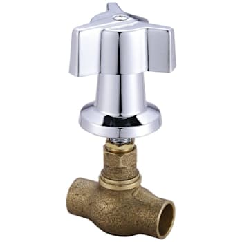 Image for Central Brass Tile Stop Valve from HD Supply