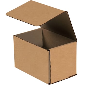Box Partners 6 X 5 X 5" Kraft Corrugated Mailers Pkg Of 50