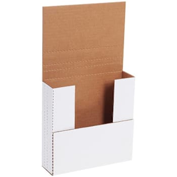 Image for Box Partners 7 1/2 X 7 1/2 X 2" White Easy-Fold Mailers Pkg Of 50 from HD Supply