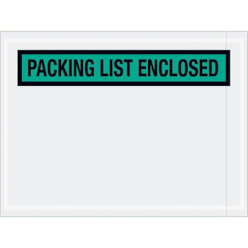 Image for Box Partners 4 1/2 X 6" Green "Packing List Enclosed" Envelopes Cs Of 1000 from HD Supply