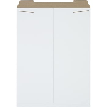 Box Partners 20 X 27" White Stayflats Mailers Cs Of 50