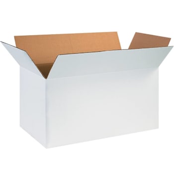 Image for Box Partners 24 X 12 X 12" White Corrugated Boxes Pkg Of 25 from HD Supply