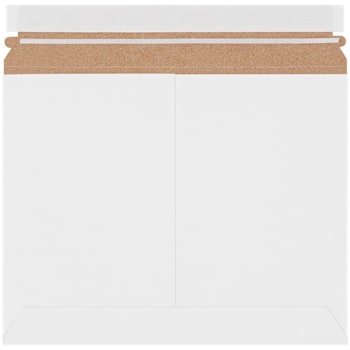Box Partners 11 1/2 X 9" White Stayflats Lite® Mailers Cs Of 200