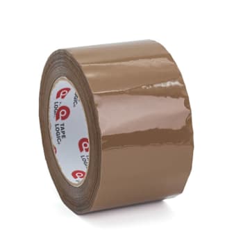 Box Partners 3" X 110 Yd Tan Tape Logic® #600 Hot Melt Tape Cs Of 24