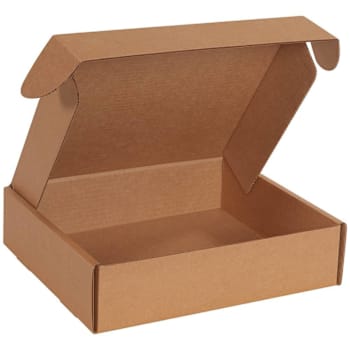Box Partners 12 X 11 X 3" Kraft Deluxe Literature Mailer Pkg Of 50