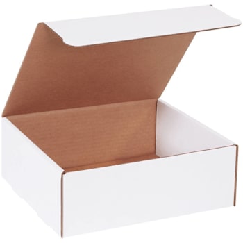 Box Partners 11 X 10 X 4" White Literature Mailers Pkg Of 50