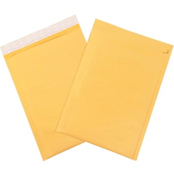 Box Partners 12 1/2x19" Kraft #6 Self-Seal Bubble Mailers W/Tear Strip Cs Of 50