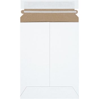 Box Partners 6 X 8" White Self-Seal Stayflats Plus® Mailers Cs Of 100