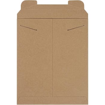 Box Partners 11 X 13 1/2" Kraft Stayflats® Mailers Cs Of 100