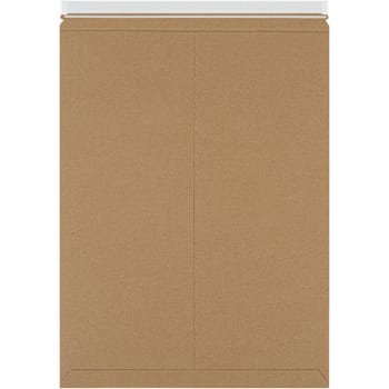 Box Partners 18 X 24" Kraft Self-Seal Stayflats Plus Mailers Cs Of 50