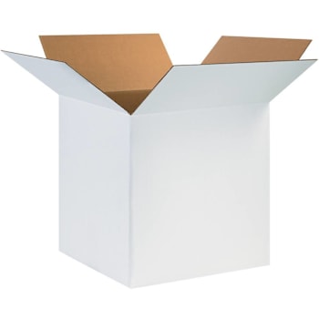 Image for Box Partners 24 X 24 X 24" White Corrugated Boxes Pkg Of 10 from HD Supply