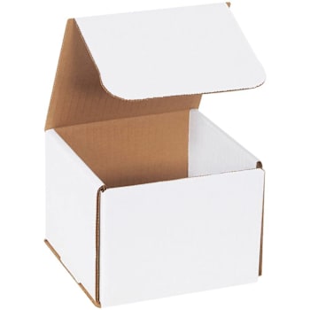 Image for Box Partners 5 X 5 X 4" White Corrugated Mailers Pkg Of 50 from HD Supply