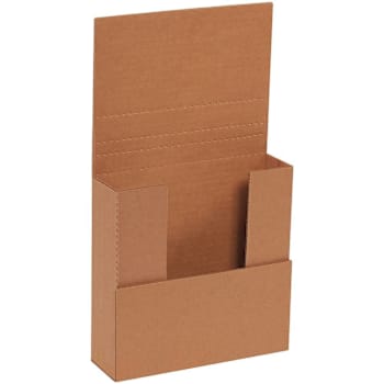 Box Partners 7 1/2 X 7 1/2 X 2" Kraft Easy-Fold Mailers Pkg Of 50