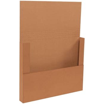 Box Partners 24 X 18 X 2" Kraft Easy-Fold Mailers Pkg Of 50