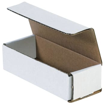 Box Partners 6 1/2 X 2 1/2 X 1 3/4" White Corrugated Mailers Pkg Of 50