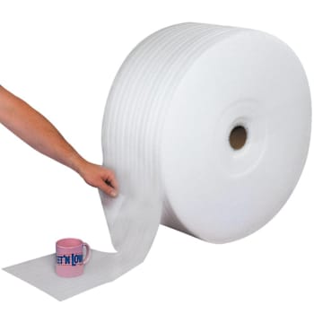 Box Partners 1/16" X 24" X 900' Parcel Ready Perforated Air Foam Roll