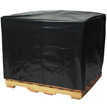 Box Partners 51 X 49 X 73" - 3 Mil Black Pallet Covers Cs Of 50
