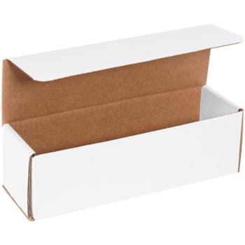 Box Partners 10 X 3 X 3" White Corrugated Mailers Pkg Of 50