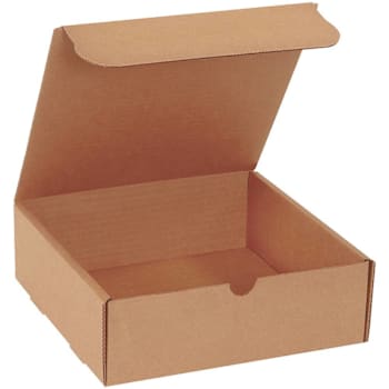 Box Partners 9 X 9 X 3" Kraft Literature Mailers Pkg Of 50