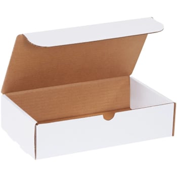 Box Partners 11 X 6 1/2 X 2 3/4" White Literature Mailers Pkg Of 50