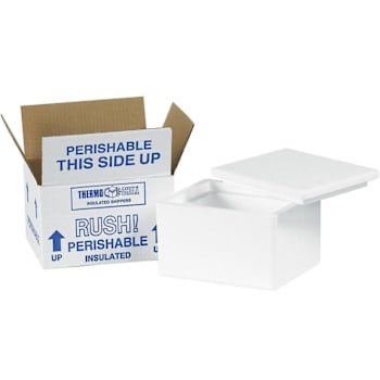 Box Partners 6 X 4 1/2 X 3" Insulated Shipping Kit Cs Of 24
