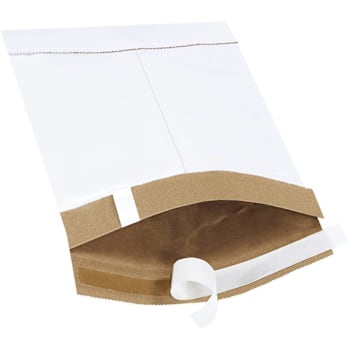 Box Partners 6 X 10" White #0 Self-Seal Padded Mailers Cs Of 25