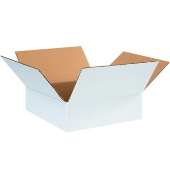 Image for Box Partners 12 X 12 X 4" White Corrugated Boxes Pkg Of 25 from HD Supply