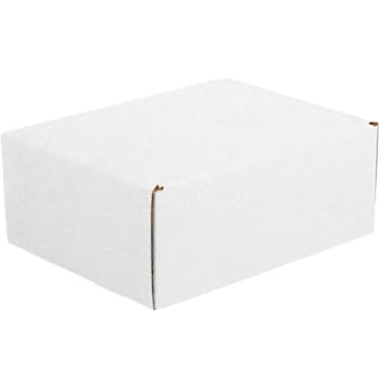 Box Partners 11 1/8 X 8 3/4 X 4" White Deluxe Literature Mailers Pkg Of 50