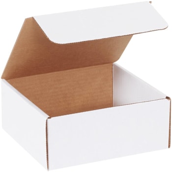 Image for Box Partners 7 1/2 X 7 X 3 1/4" White Literature Mailers Pkg Of 50 from HD Supply