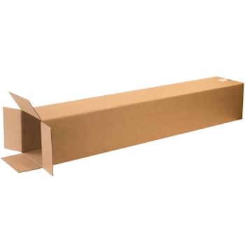 Box Partners 8 X 8 X 50" Tall Corrugated Boxes Pkg Of 20