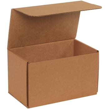 Box Partners 10 X 6 X 6" Kraft Corrugated Mailers Pkg Of 50