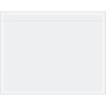 Box Partners 7 X 5 1/2" "Clear Face" Document Envelopes Cs Of 1000